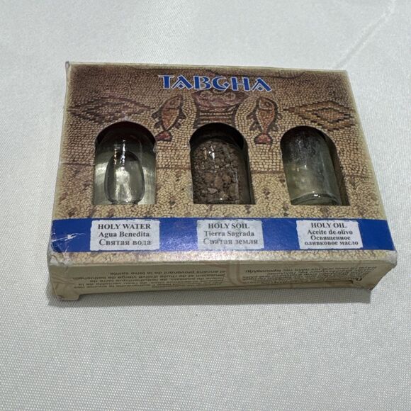 Does not apply Other - 3 in 1 Holy Land Collection Holy Jordan River Water, Jerusalem Soil, Bethlehem O